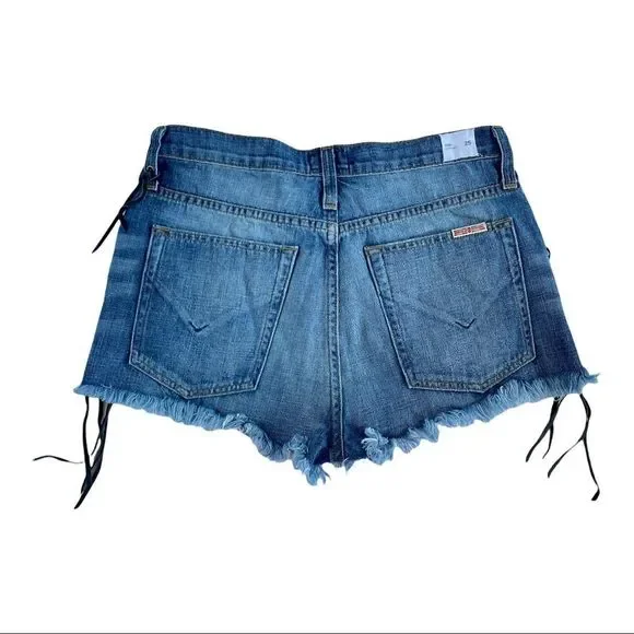 Hudson Tori Denim Slouch Shorts - Picture 5 of 10